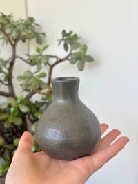 COAL GREY VASE 