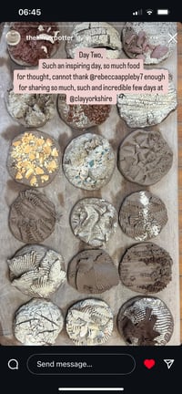 Image 9 of  3-Day Intensive Surface Decoration Course with Rebecca Appleby March 25-27th 2026