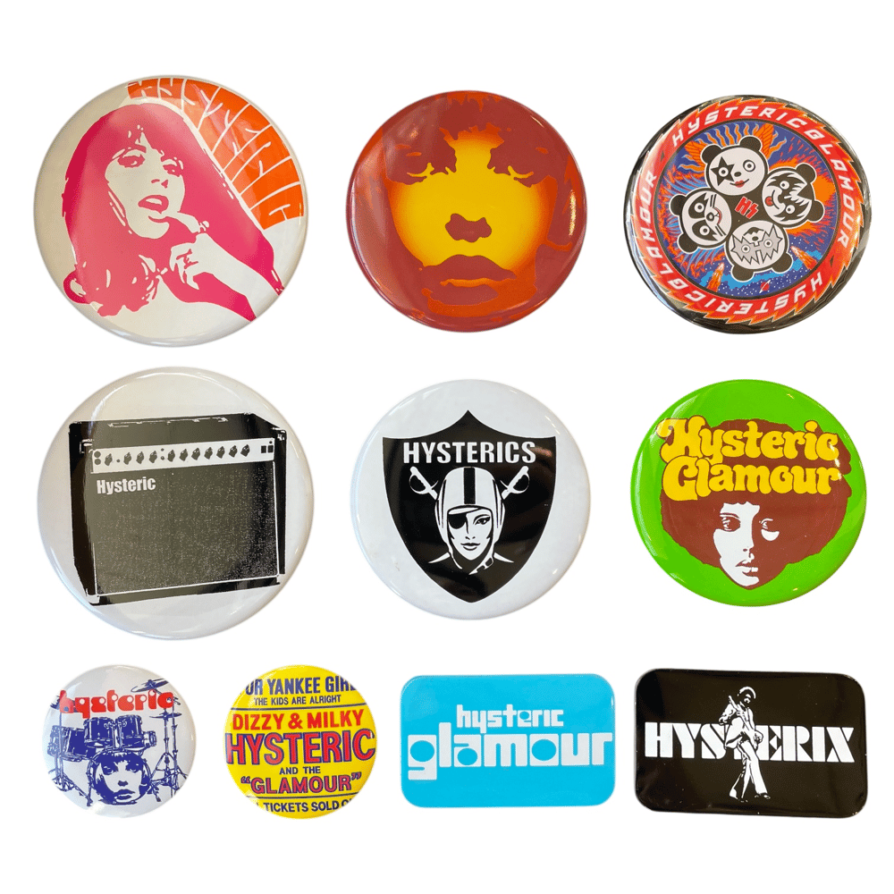 hysteric glamour pins