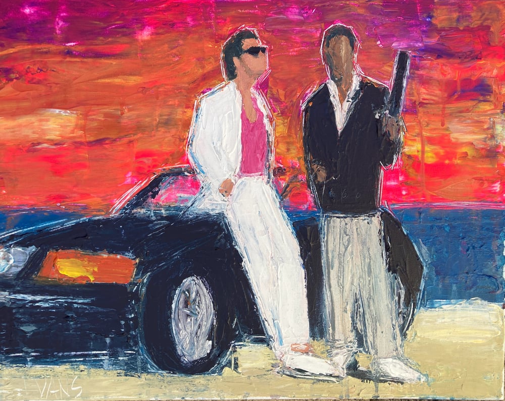 Image of Miami Vice (original on canvas)