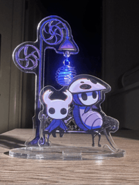 Image 2 of hollow knight/silksong light standees