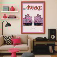 Image 3 of Sneaker Poster Air Jordan 5 x Awake NY “Bubblegum Pink”