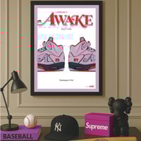 Image 4 of Sneaker Poster Air Jordan 5 x Awake NY “Bubblegum Pink”