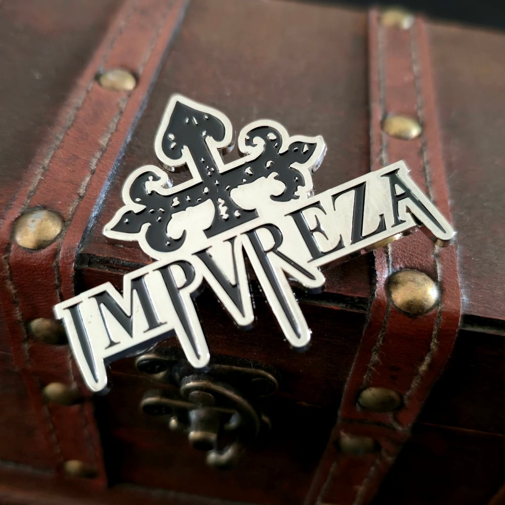 Image of METAL PIN "Impureza Santiago Cross"