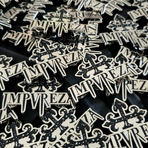 Image of METAL PIN "Impureza Santiago Cross"