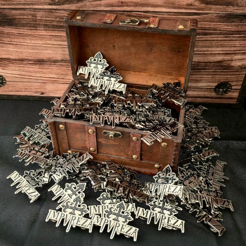 Image of METAL PIN "Impureza Santiago Cross"