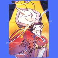 Image 3 of deltarune a5 art prints