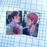 Image 2 of house's head/wilson's heart foil prints