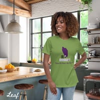 Image 2 of Dominica By Bus Logo Travel Deeper Go Farther Womens Tee