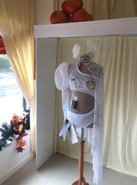 Image 5 of Papped Fame Velvet Puff Sleeve Costume