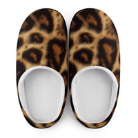 Image 11 of Koffee Slippers N' Kreme Cheetah Chic Cotton Slippers for Women