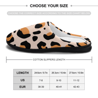 Image 21 of Koffee Slippers N' Kreme Leopard Chic Cotton Slippers for Women