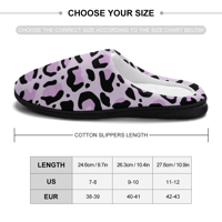 Image 5 of Koffee Slippers N' Kreme Leopard Chic Cotton Slippers for Women