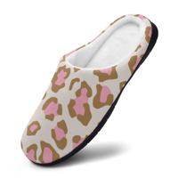 Image 15 of Koffee Slippers N' Kreme Leopard Chic Cotton Slippers for Women