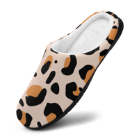 Image 19 of Koffee Slippers N' Kreme Leopard Chic Cotton Slippers for Women