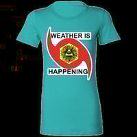 Image 4 of THE WEATHER IS HAPPENING ACOLYTE'S CREW NECK WOMEN'S T-SHIRT