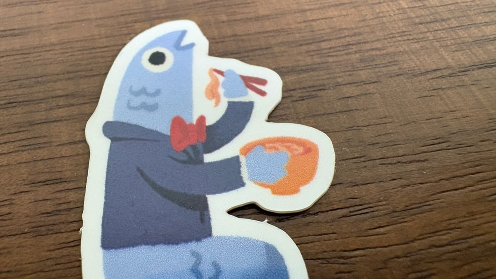 Image of Sticker Poisson