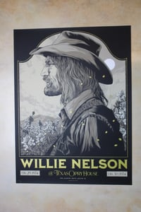 Willie Nelson 1974 Texas Opry House - Printers Proof