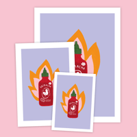 Image 2 of Print . Sriracha