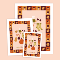 Image 2 of Print . Automne