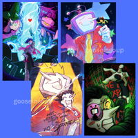 Image 1 of deltarune a5 art prints