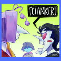 Image 3 of undertale/deltarune square prints