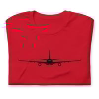 Image 1 of Red Plane & Simple Tee
