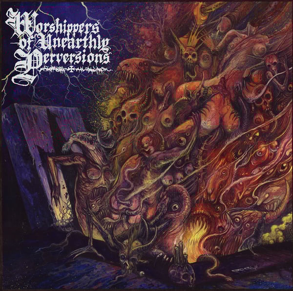 Image of Beastiality "Worshippers of Unearthly Perversions" LP
