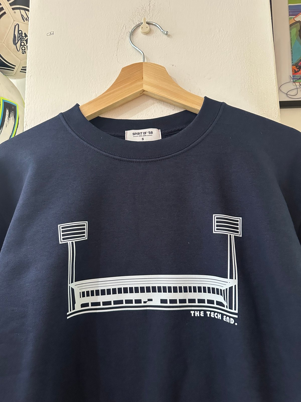 Image of The Tech End  Sweatshirts in Navy 