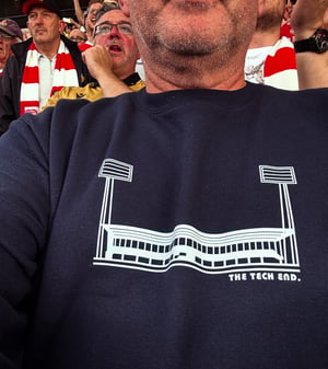 Image of The Tech End  Sweatshirts in Navy 