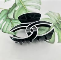 Image 1 of Classy Black CC Hair Clamp