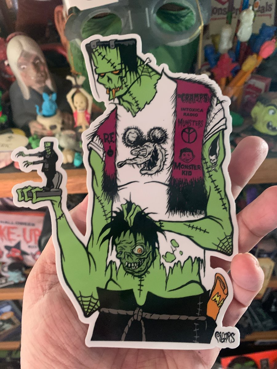 Image of NEW! MINSTER KID  - STICKER - Limited quanity 