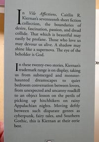 Image 2 of Vile Affections - Drugstore Indian Press Edition