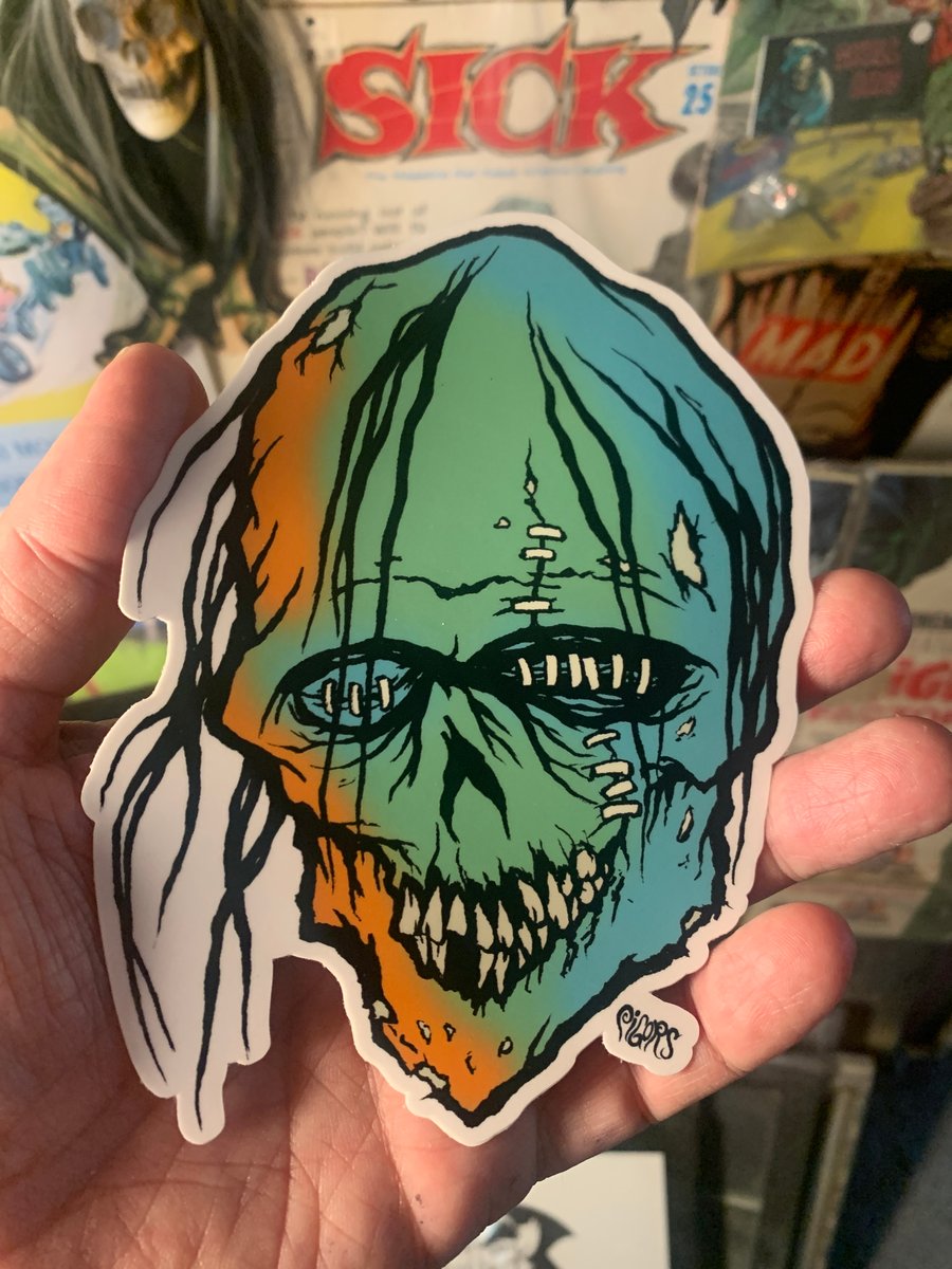 Image of NEW- ROTTED!  - STICKER - Limited quanity 