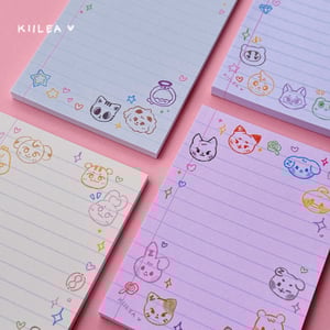 Image of kpop sketchy notepads