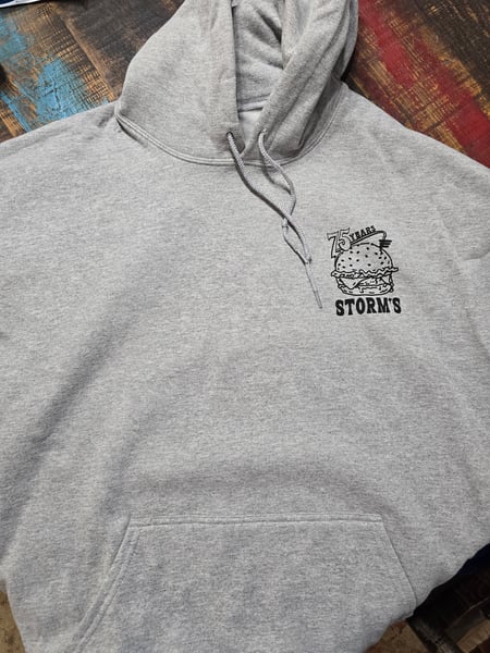 Image of Gray 75th Anniversary Hoodie