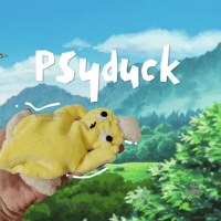 Image 1 of Psyduck Pokemon Beanie-Boy