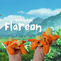 Image 1 of Flareon - Beanie Bag - Pokemon 2025