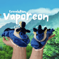 Image 1 of Vaporeon - Beanie Bag - Pokemon 2025