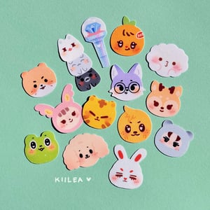 Image of seventeen miniteen glitter sticker pack