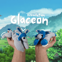 Image 1 of Glaceon - Beanie Bag - Pokemon 2025