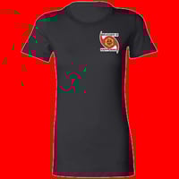 Image 1 of THE WEATHER IS HAPPENING ACOLYTE'S CREW NECK WOMEN'S BADGE T-SHIRT