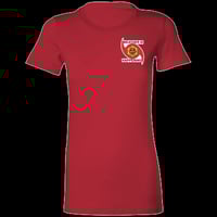Image 2 of THE WEATHER IS HAPPENING ACOLYTE'S CREW NECK WOMEN'S BADGE T-SHIRT