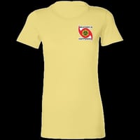 Image 3 of THE WEATHER IS HAPPENING ACOLYTE'S CREW NECK WOMEN'S BADGE T-SHIRT