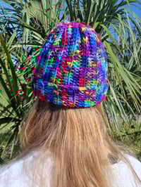 Image 2 of Rainbow Beanie