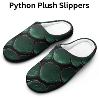Image 10 of Koffee Slippers N' Kreme Men's Reptile Print Cotton Slippers