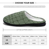 Image 21 of Koffee Slippers N' Kreme Men's Reptile Print Cotton Slippers