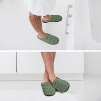 Image 20 of Koffee Slippers N' Kreme Men's Reptile Print Cotton Slippers