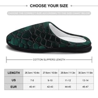 Image 9 of Koffee Slippers N' Kreme Men's Reptile Print Cotton Slippers