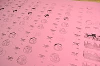 Image 2 of Series 1 uncut monster gum sheet *damaged 